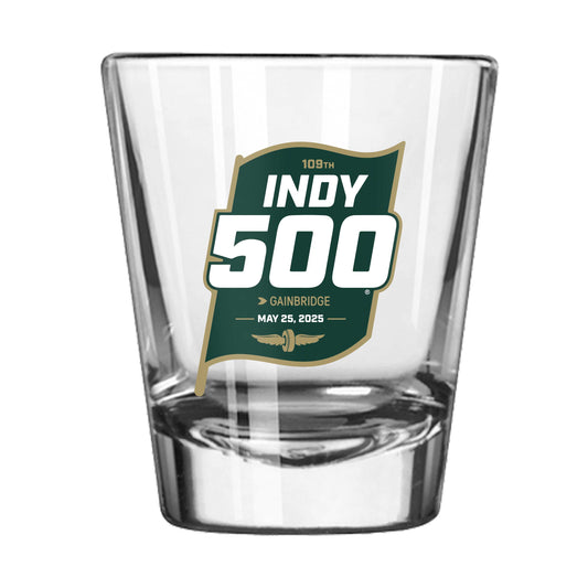 Indy 500 2oz 109th Edition Shot Glass - Logo Brands - Flyclothing LLC