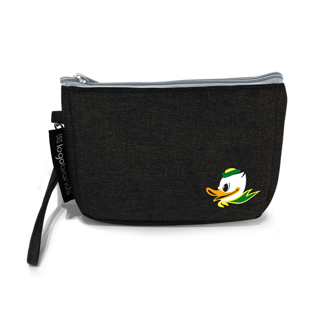 Oregon Duck Profile Black Crosshatch Wristlet - Logo Brands - Flyclothing LLC