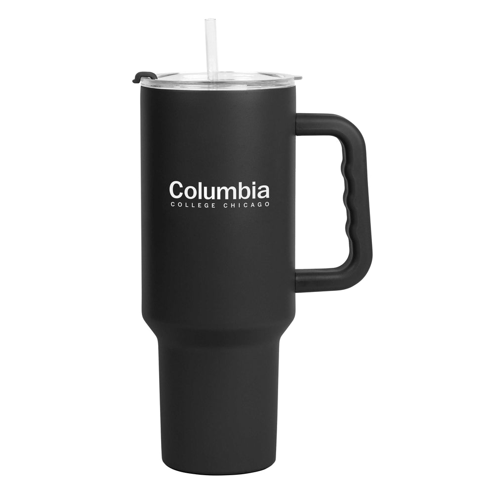 Columbia College of Chicago 40oz Flipside Powder Coat Tumbler - Logo Brands - Flyclothing LLC