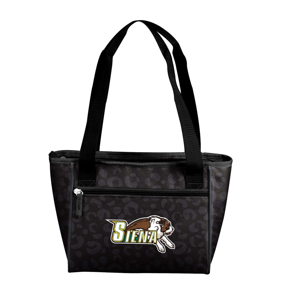 Siena College Leopard Print 16 Can Cooler Tote - Logo Brands - Flyclothing LLC