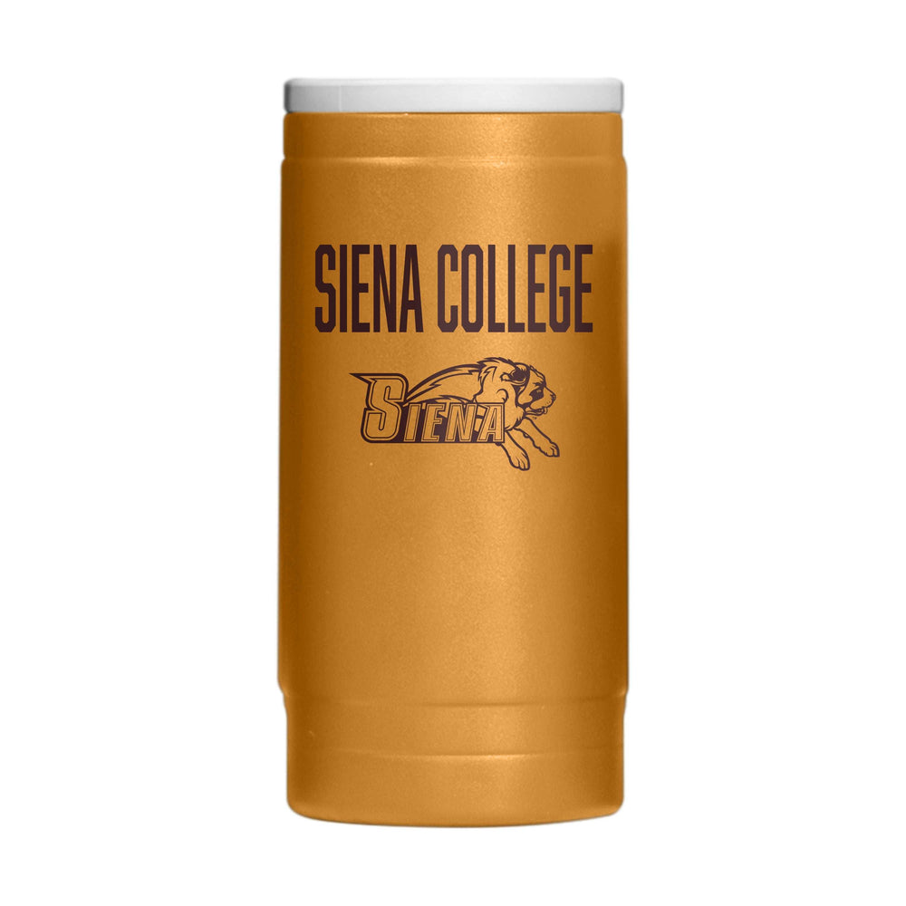 Siena College 12oz Oak Huddle Powdercoat SlimCan Coolie - Logo Brands - Flyclothing LLC