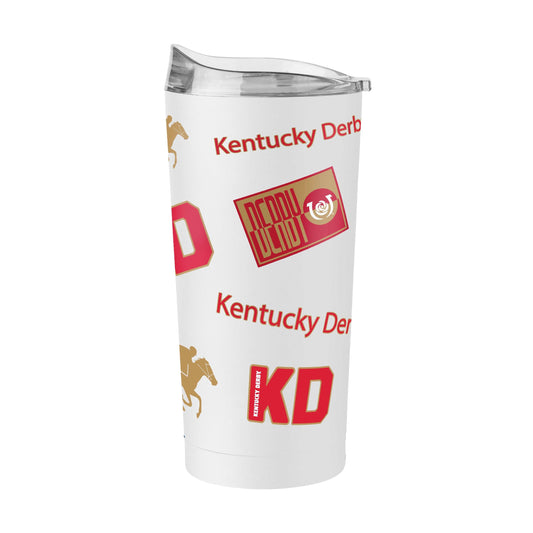 Kentucky Derby 20oz Powder Coat Tumbler - Logo Brands - Flyclothing LLC