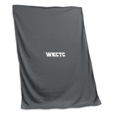 KCTCS West Kentucky Comm College & Tech Charcoal Sweatshirt Blanket (Screened) - Logo Brands - Flyclothing LLC