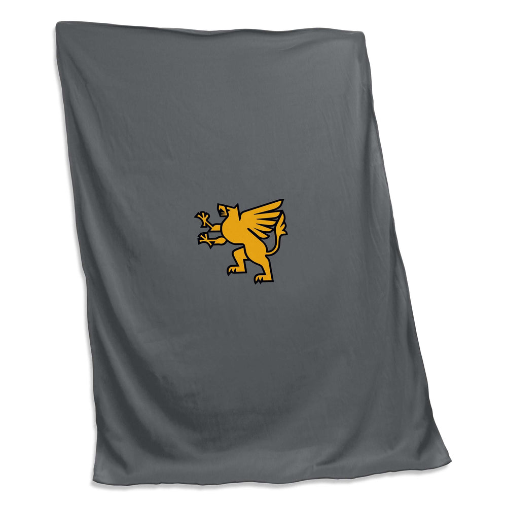 Chestnut Hill College Charcoal Sweatshirt Blanket (Screened) - Logo Brands - Flyclothing LLC