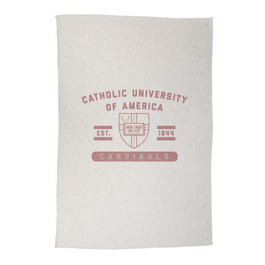 Catholic U of America Sublimated Sweatshirt Blanket - Logo Brands - Flyclothing LLC