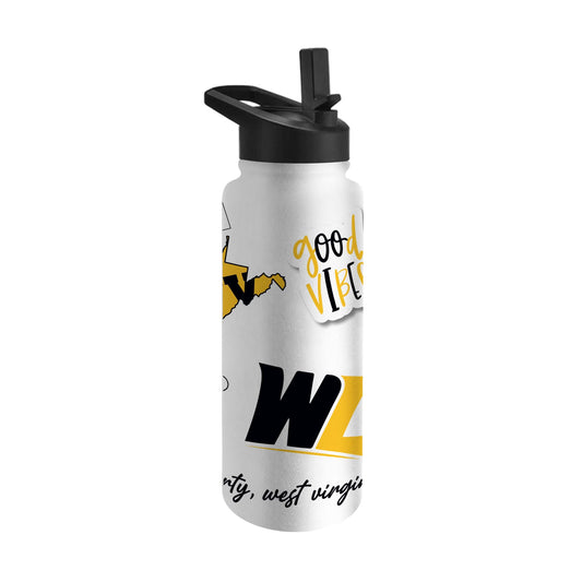 West Liberty University 34oz Native Quencher Bottle - Logo Brands - Flyclothing LLC