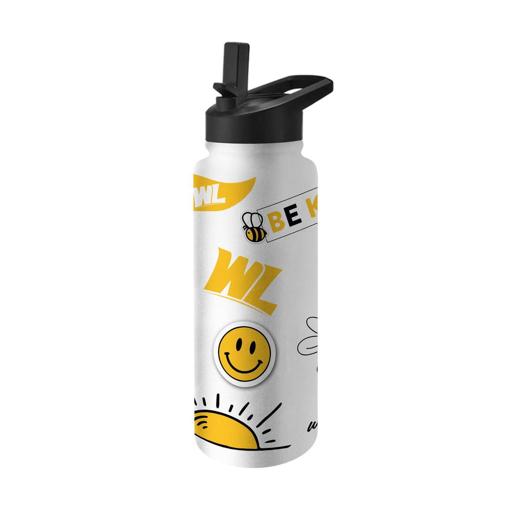 West Liberty University 34oz Native Quencher Bottle - Logo Brands - Flyclothing LLC