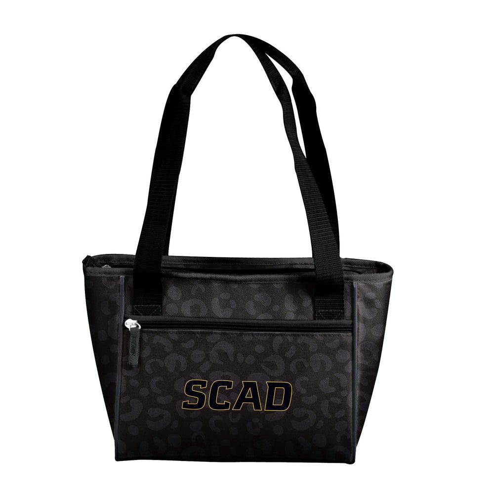 Savannah College Leopard Print 16 Can Cooler Tote - Logo Brands - Flyclothing LLC