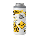 Savannah College 12oz Native Powder Coat Slim Can Coolie - Logo Brands - Flyclothing LLC