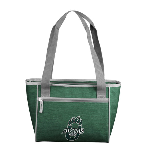 Adams State University Crosshatch 16 Can Cooler Tote - Logo Brands - Flyclothing LLC