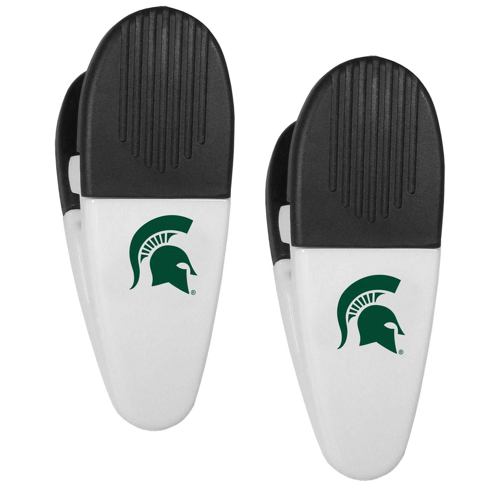 Michigan St. Spartans Mini Chip Clip Magnets 2 pk - Michigan St. Spartans - Flyclothing LLC