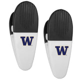Washington Huskies Mini Chip Clip Magnets 2 pk - Washington Huskies - Flyclothing LLC