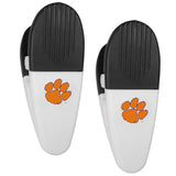 Clemson Tigers Mini Chip Clip Magnets 2 pk - Clemson Tigers - Flyclothing LLC