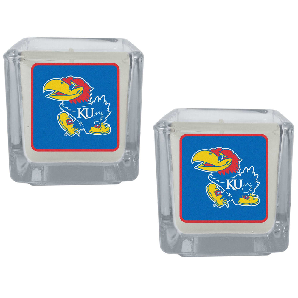 Kansas Jayhawks Graphics Candle Set - Kansas Jayhawks - Flyclothing LLC