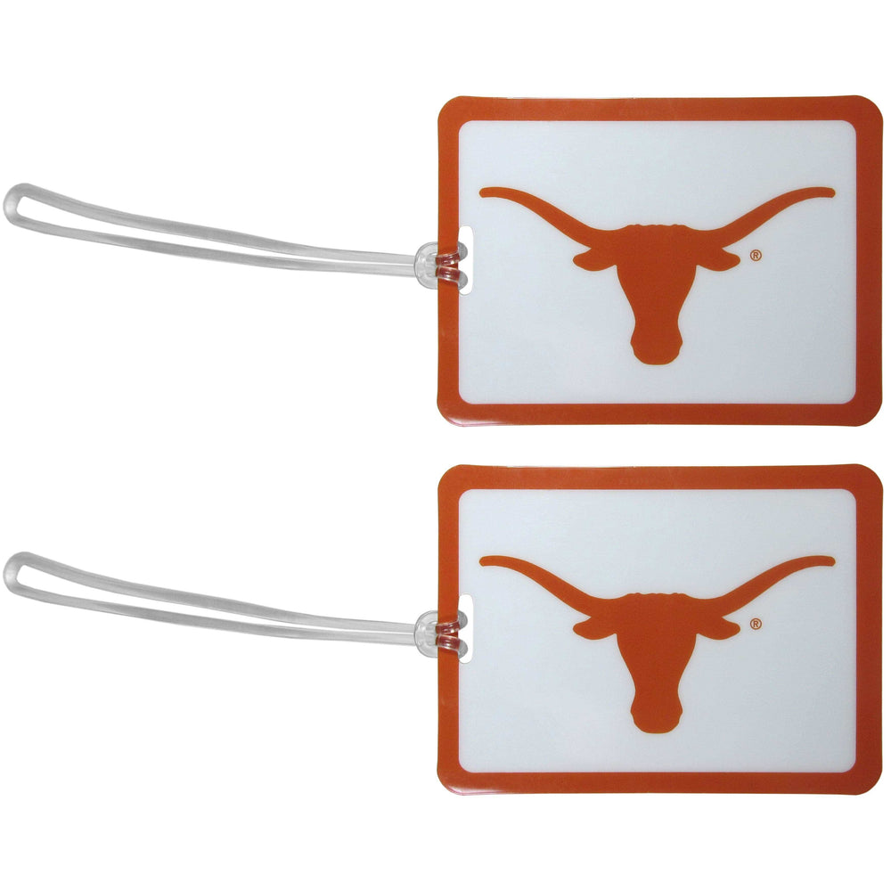 Texas Longhorns Vinyl Luggage Tag, 2pk - Texas Longhorns - Flyclothing LLC