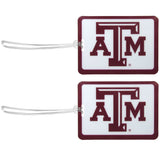 Texas A & M Aggies Vinyl Luggage Tag, 2pk - Texas A & M Aggies - Flyclothing LLC