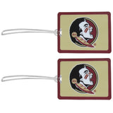 Florida St. Seminoles Vinyl Luggage Tag, 2pk - Florida St. Seminoles - Flyclothing LLC