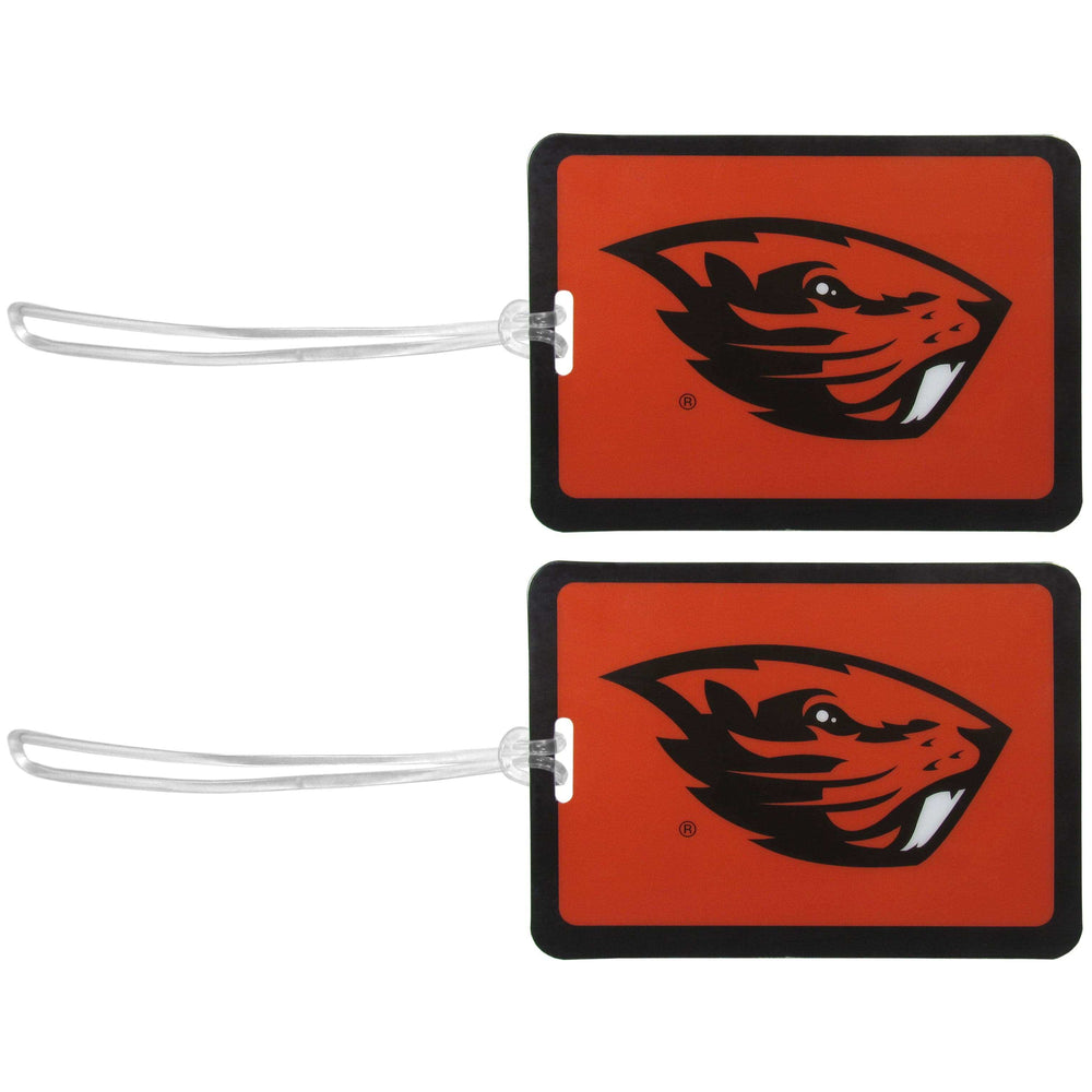 Oregon St. Beavers Vinyl Luggage Tag, 2pk - Oregon St. Beavers - Flyclothing LLC