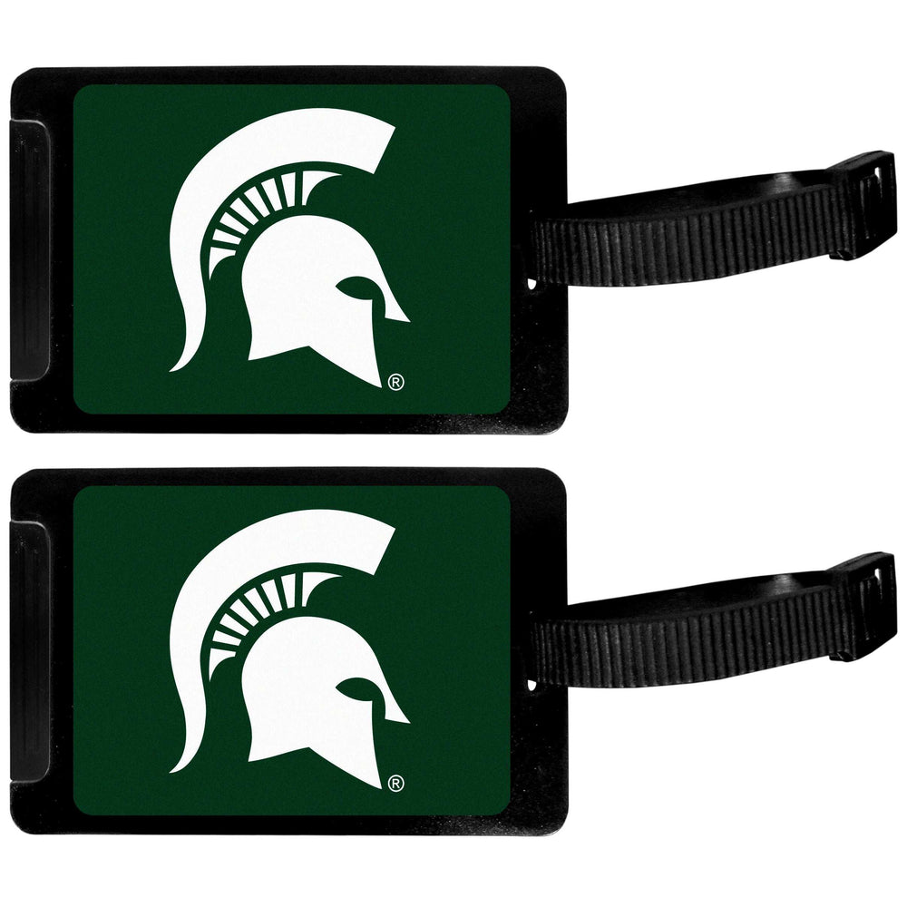 Michigan St. Spartans Luggage Tag 2 pk - Michigan St. Spartans - Flyclothing LLC