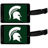 Michigan St. Spartans Luggage Tag 2 pk - Michigan St. Spartans - Flyclothing LLC