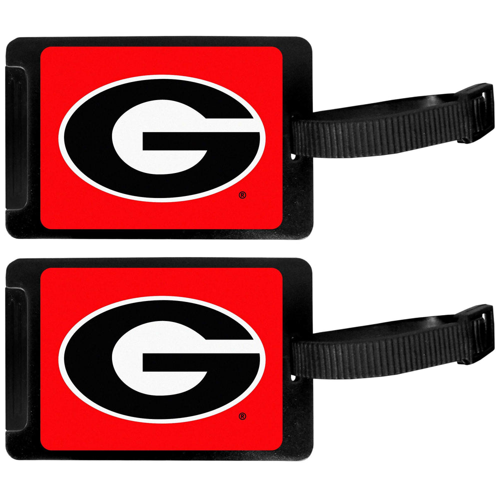 Georgia Bulldogs Luggage Tag 2 pk - Georgia Bulldogs - Flyclothing LLC
