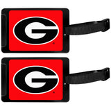 Georgia Bulldogs Luggage Tag 2 pk - Georgia Bulldogs - Flyclothing LLC