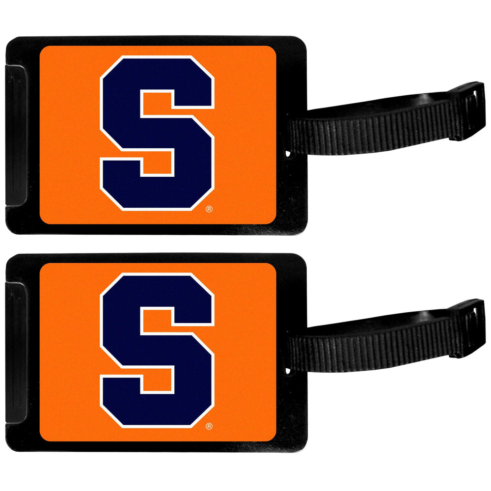 Syracuse Orange Luggage Tag 2 pk - Syracuse Orange - Flyclothing LLC