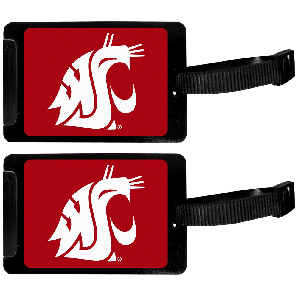 Washington St. Cougars Luggage Tag 2 pk - Washington St. Cougars - Flyclothing LLC