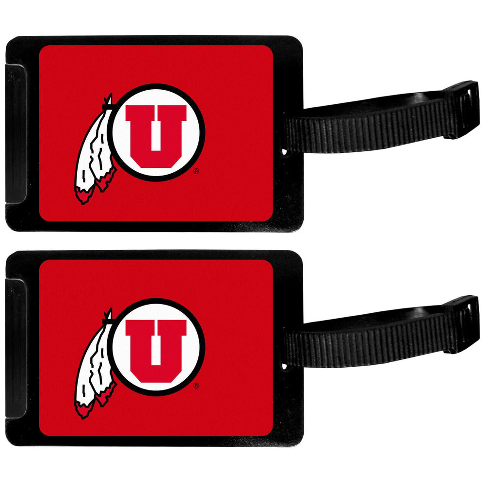 Utah Utes Luggage Tag 2 pk - Utah Utes - Flyclothing LLC