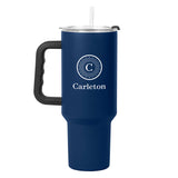 Carleton College 40oz Flipside Powder Coat Tumbler - Logo Brands - Flyclothing LLC