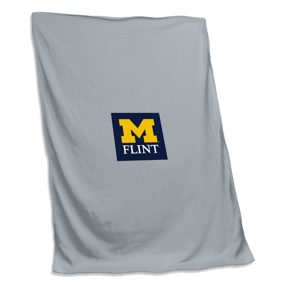 Michigan-Flint Heather Gray Sweatshirt Blanked (Screened) - Logo Brands - Flyclothing LLC