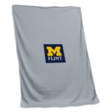 Michigan-Flint Heather Gray Sweatshirt Blanked (Screened) - Logo Brands - Flyclothing LLC