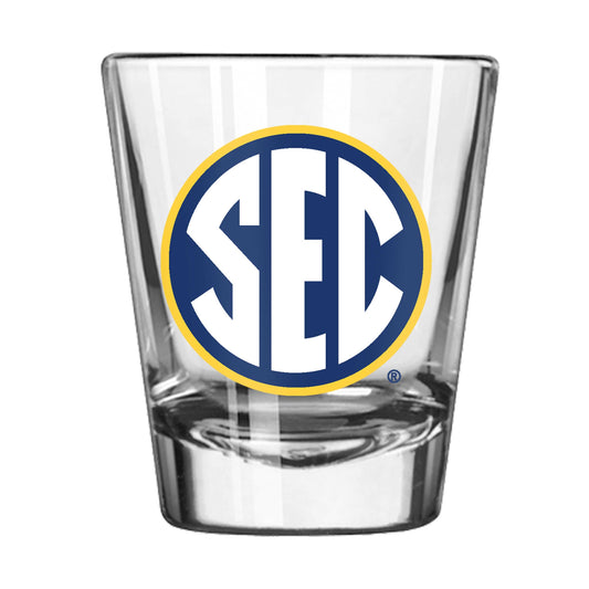 SEC 2oz Shot Glass - Logo Brands - Flyclothing LLC