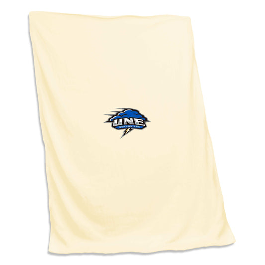 University of New England at Westbrook College Screened Sweatshirt Blanket - Logo Brands - Flyclothing LLC