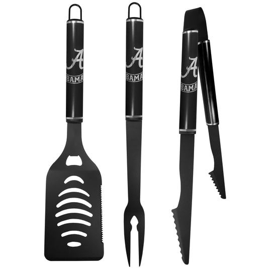 Alabama Crimson Tide 3 pc Monochromatic BBQ Set - Alabama Crimson Tide - Flyclothing LLC