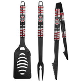 Ohio St. Buckeyes 3 pc Black Tailgater BBQ Set - Ohio State Buckeyes - Flyclothing LLC