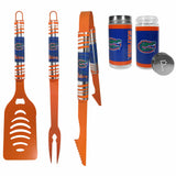 Florida Gators 3pc Color BBQ Tools w/Salt & Pepper Shakers - Florida Gators - Flyclothing LLC