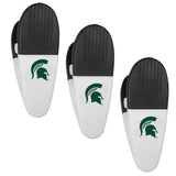 Michigan St. Spartans Mini Chip Clip Magnets 3 pk - Michigan St. Spartans - Flyclothing LLC