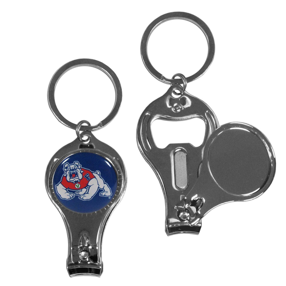 Fresno St. Bulldogs Nail Care/Bottle Opener Key Chain - Fresno St. Bulldogs - Flyclothing LLC