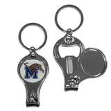 Memphis Tigers Nail Care/Bottle Opener Key Chain - Memphis Tigers - Flyclothing LLC
