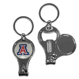 Arizona Wildcats Nail Care/Bottle Opener Key Chain - Arizona Wildcats - Flyclothing LLC