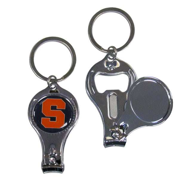 Syracuse Orange Nail Care/Bottle Opener Key Chain - Syracuse Orange - Flyclothing LLC