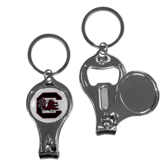 S. Carolina Gamecocks Nail Care/Bottle Opener Key Chain - S. Carolina Gamecocks - Flyclothing LLC