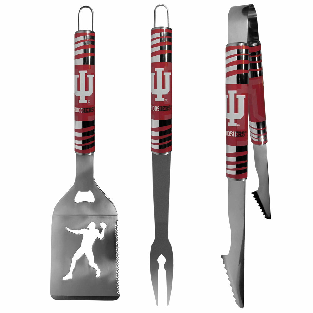 Indiana Hoosiers 3 pc Tailgater BBQ Tools - Indiana Hoosiers - Flyclothing LLC
