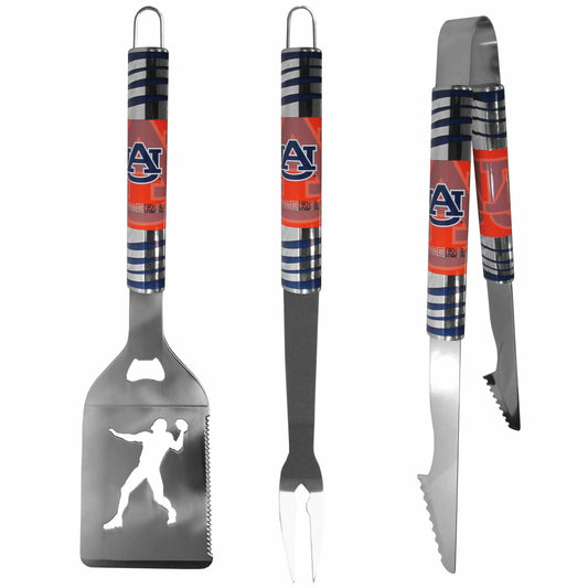 Auburn Tigers 3 pc Tailgater BBQ Tools - Auburn Tigers - Flyclothing LLC