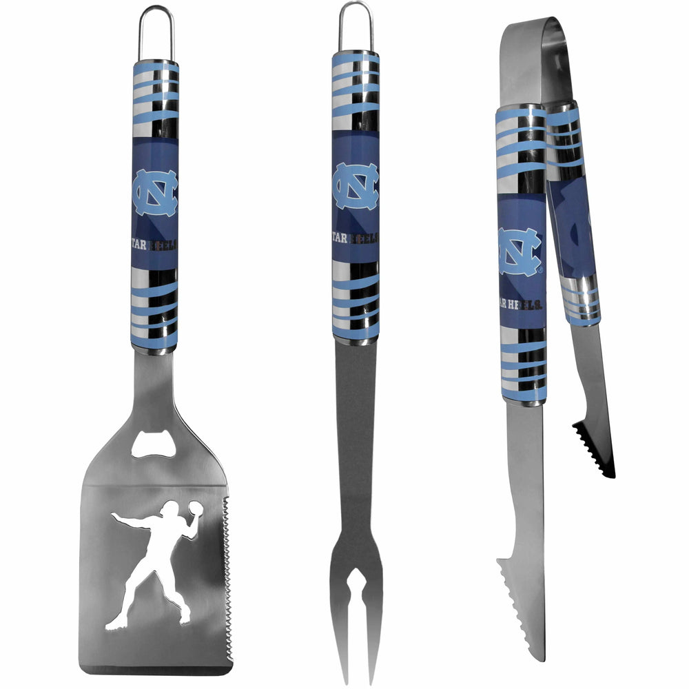 N. Carolina Tar Heels 3 pc Tailgater BBQ Tools - N. Carolina Tar Heels - Flyclothing LLC