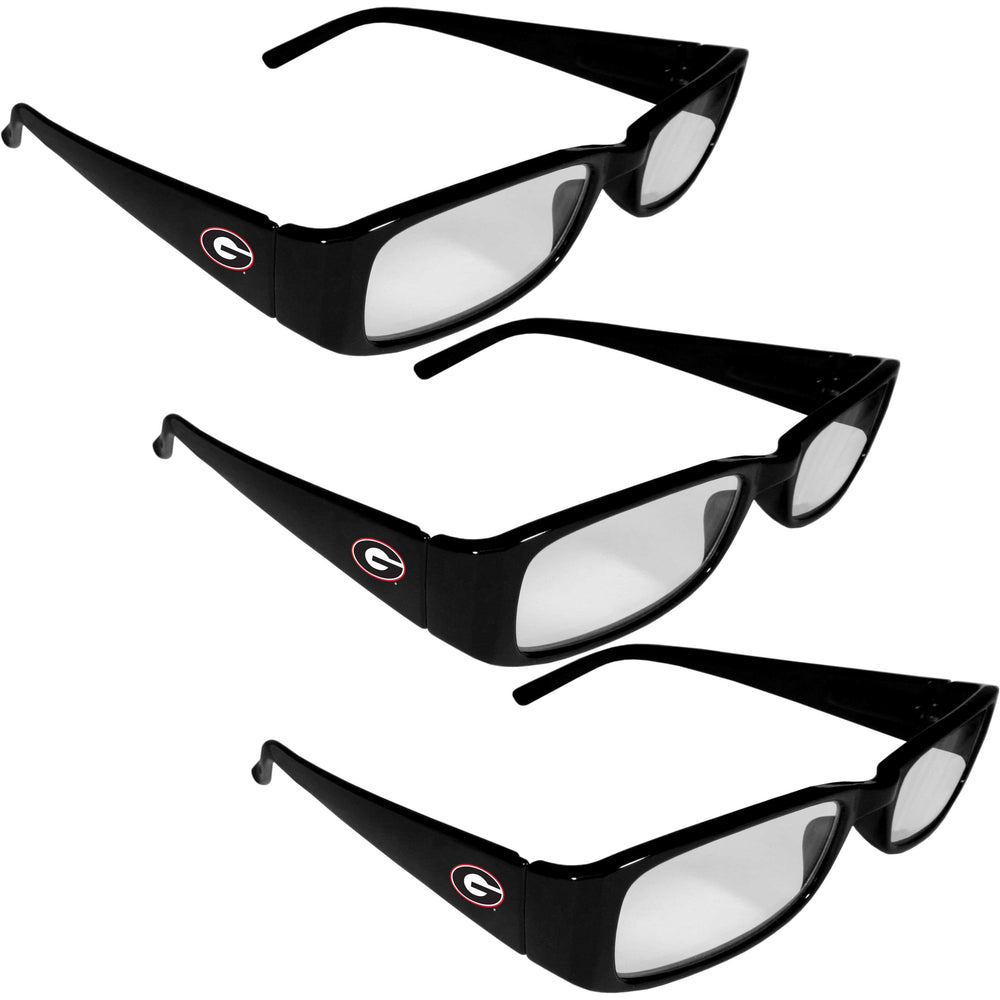 Georgia Bulldogs Reading Glasses 3pk - Siskiyou Buckle - Flyclothing LLC