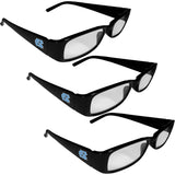 N. Carolina Tar Heels Reading Glasses 3pk - Siskiyou Buckle - Flyclothing LLC