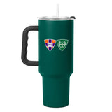Will and Smith/Hobart 40oz Flipside Powder Coat Tumbler - Logo Brands - Flyclothing LLC