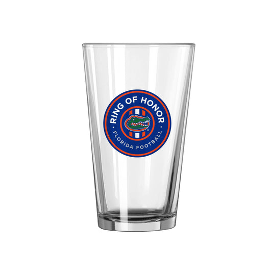 Florida Ring of Honor Tim Tebow 16oz Pint Glass - Logo Brands - Flyclothing LLC